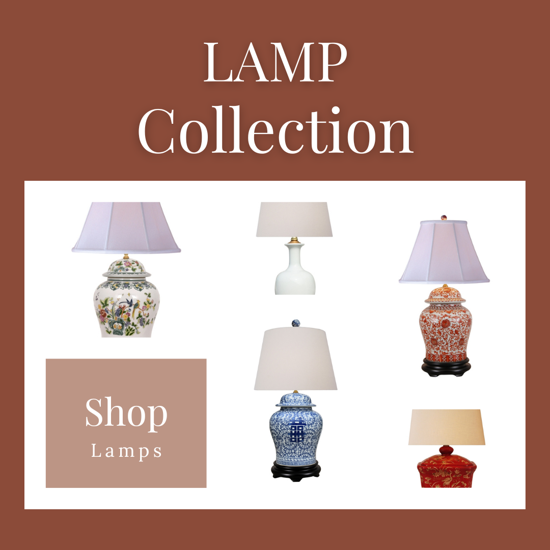Asian table lamps shop for sale