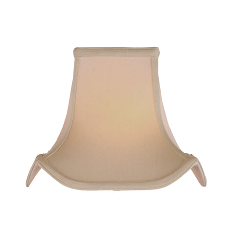 Coffee Rayon Rectangular Pagoda Lamp Shade 10-17" Sizes