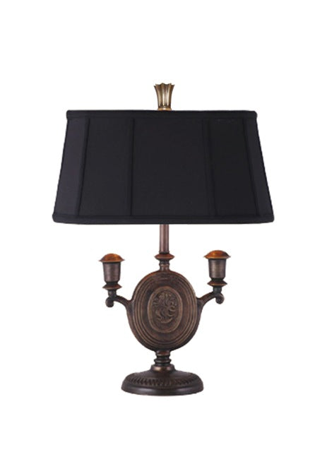 Bronze Made Library Lamp 19"