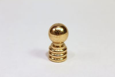 Brass Small Ball Style Shaped Lamp Finial 1"