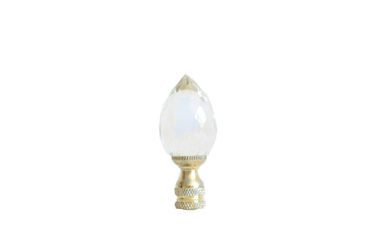 Beautiful Crystal Pineapple Shaped Table Lamp Finial