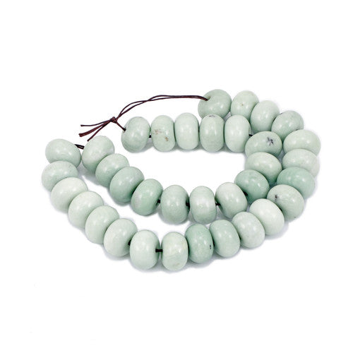 White Jade Abacus Beads