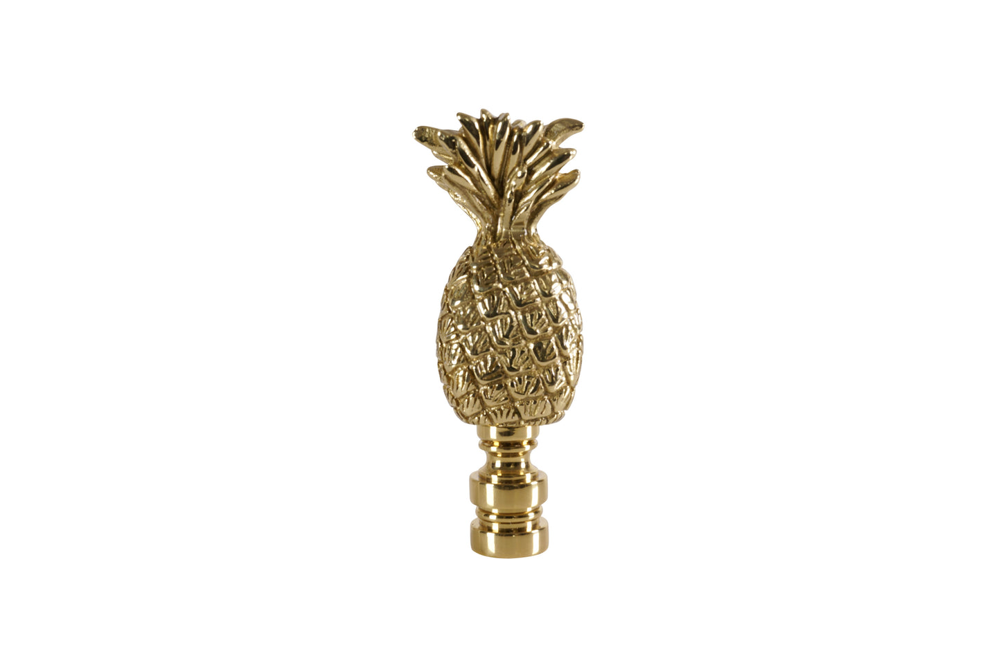 Cute Bronze Pineapple Table Lamp Finial 3"