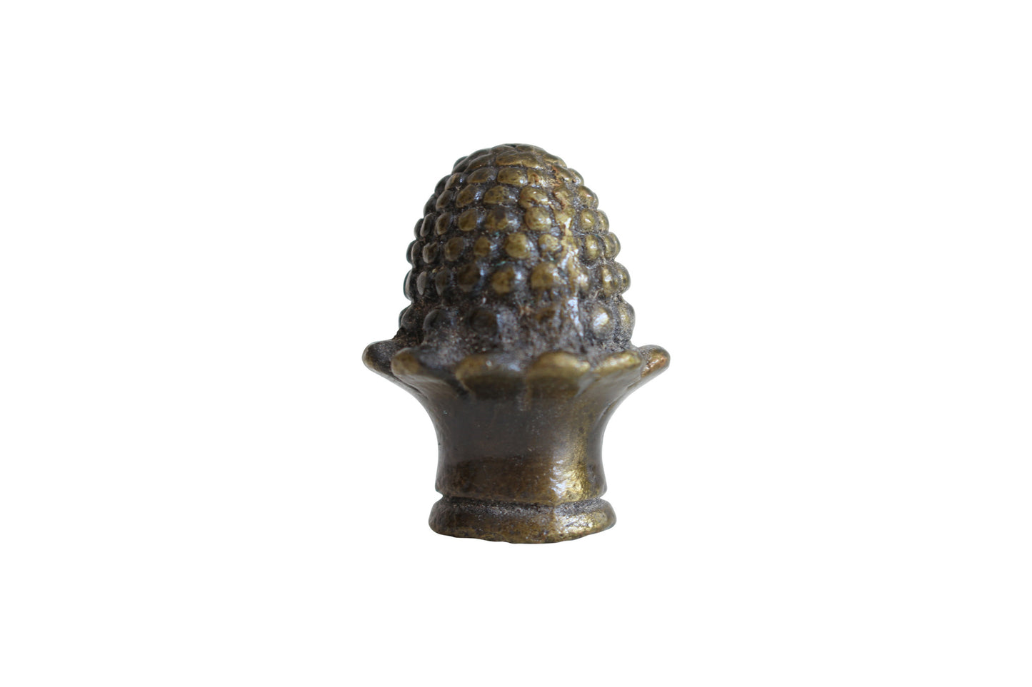 Unique Brass Acorn Lamp Finial