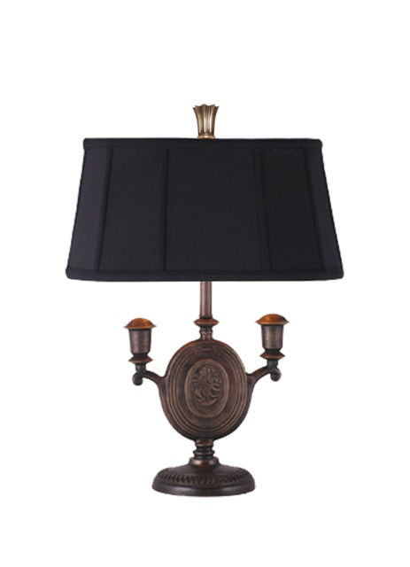 Bronze Made Library Lamp 19"