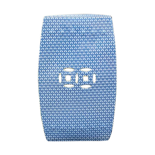 Chinese Blue and White Patterned Square Garden Stool 18"