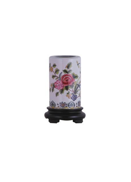 Floral Porcelain Pen Holder (stand not included)