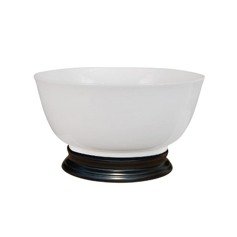 White Porcelain Rim Bowl 14" Diameter